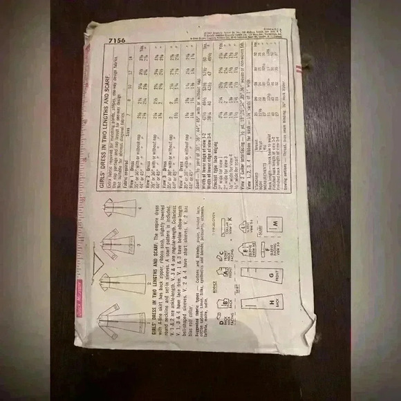 Vintage Simplicity Sewing Pattern - Picture 2 of 2